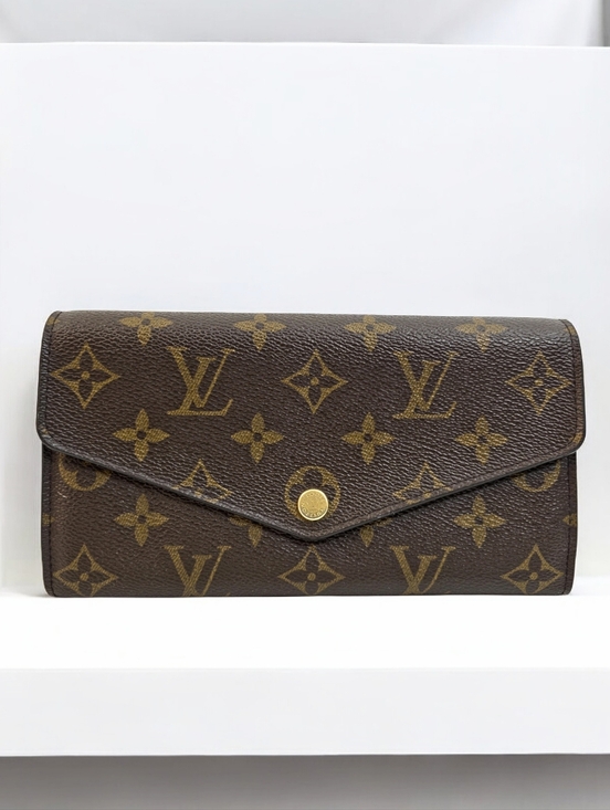 Louis Vuitton Handbags - ✨️Authentic Louis Vuitton Sarah Long Wallet Monogram BROWN INTERIOR